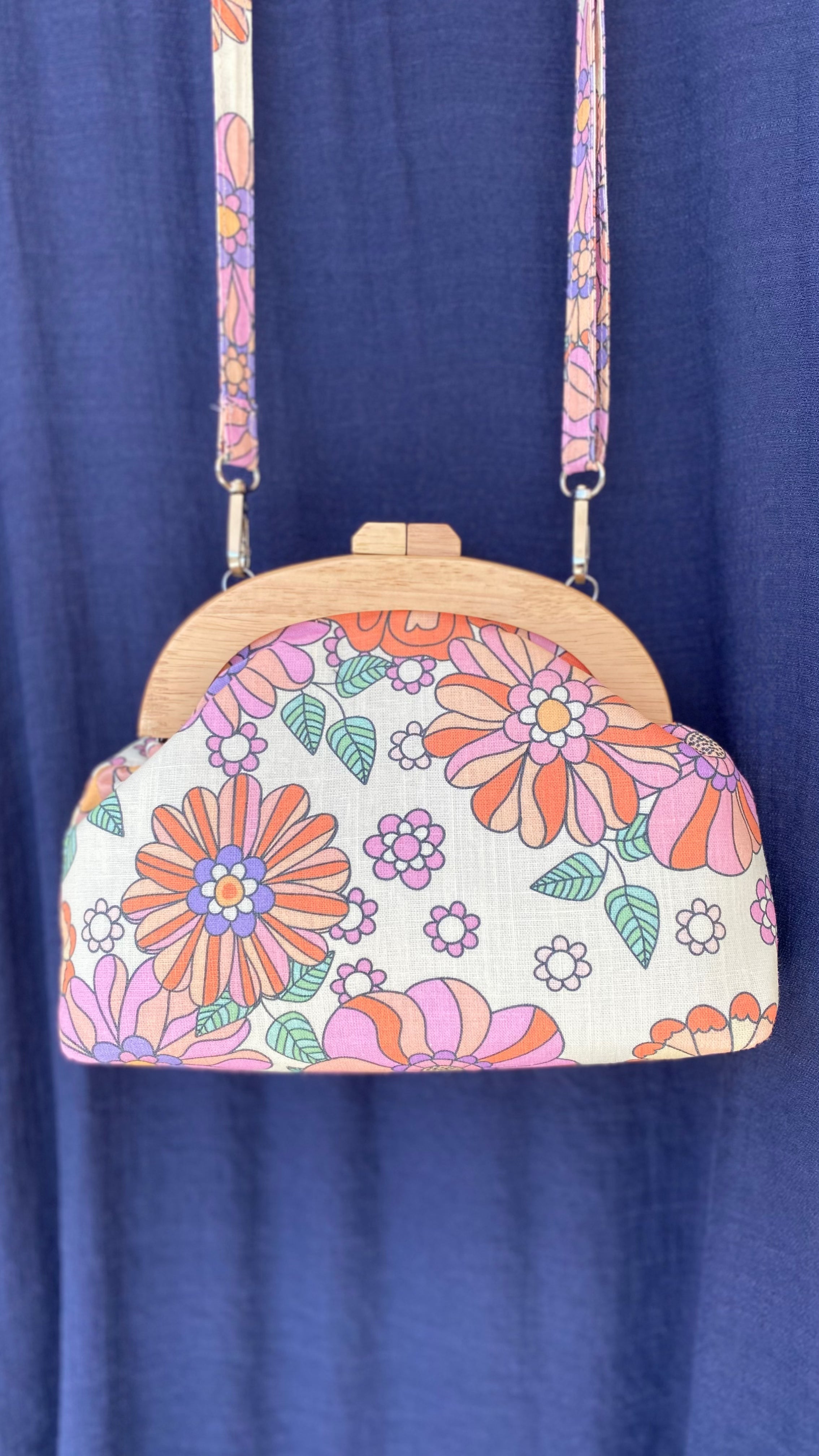 NEW Vintage Floral Purse Bag